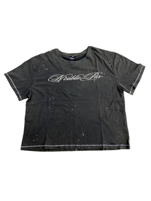 N’OUBLIE PAS LOGO DARK WASH TEE