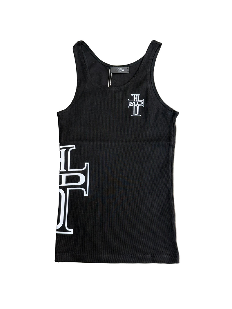 HAPPY MEMORIES DONT DIE HMDD HC BLACK TANK TOP
