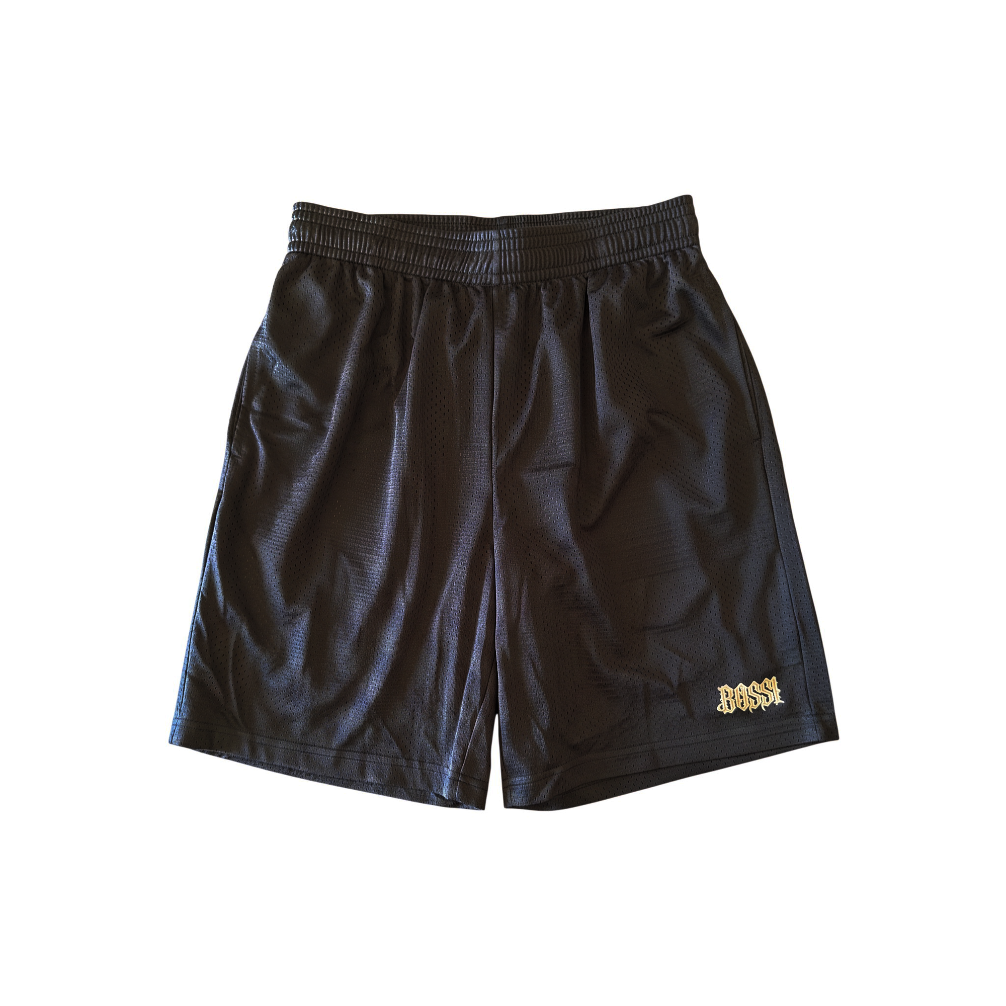 BOSSI BLACK MESH SHORTS