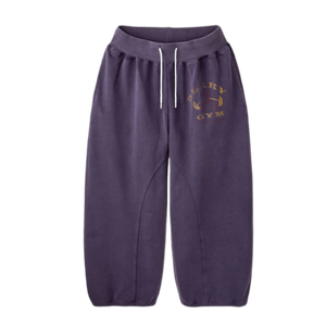 GOLD+VINTAGE GALLERY RASPBERRY HILLS PURPLE VINTAGE BEACH SWEATPANTS