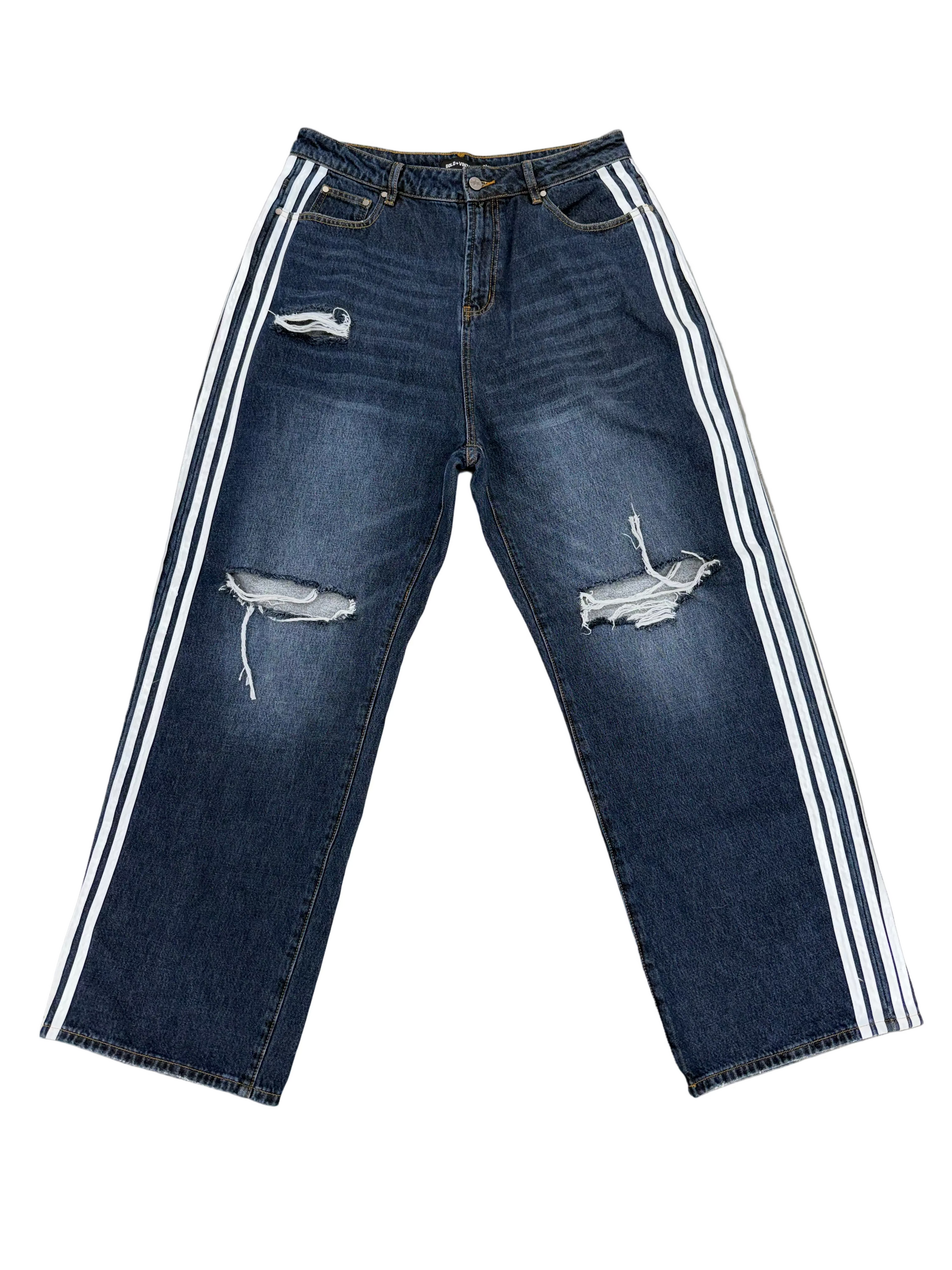GOLD+VINTAGE GALLERY RASPBERRY HILLS G-LENCI DENIM