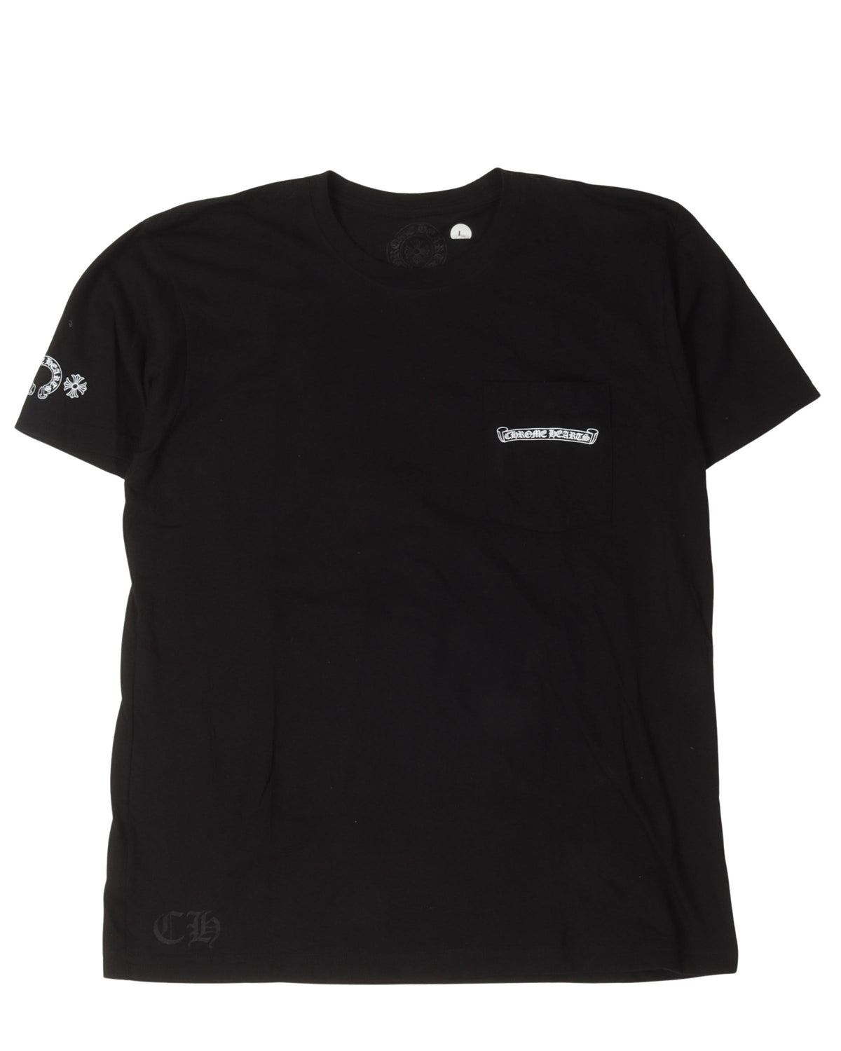 CHROME HEARTS MULTI COLOR CROSS TEE