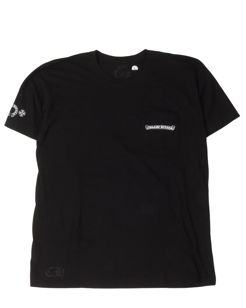 CHROME HEARTS MULTI COLOR CROSS TEE