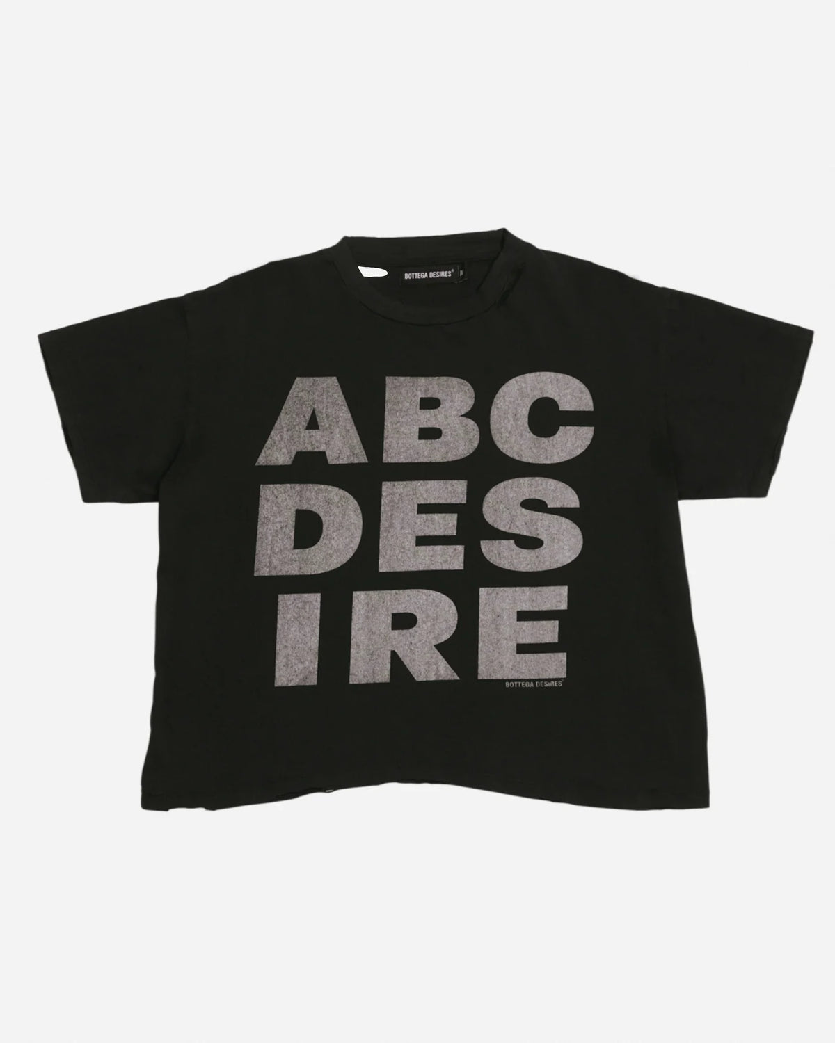 BOTTEGA DESIRES ABC DESIRES BLACK TEE