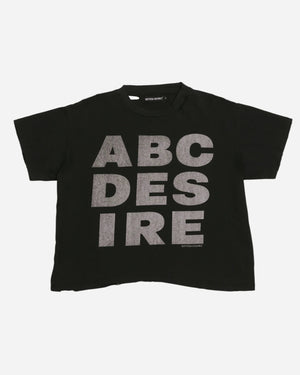 BOTTEGA DESIRES ABC DESIRES BLACK TEE