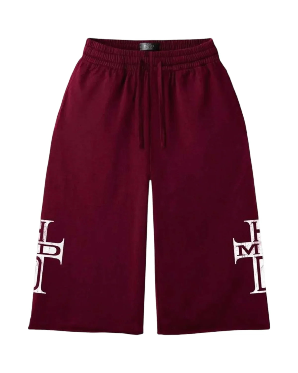 HAPPY MEMORIES DONT DIE HMMD HOLY CROSS 3/4 MAROON SHORTS