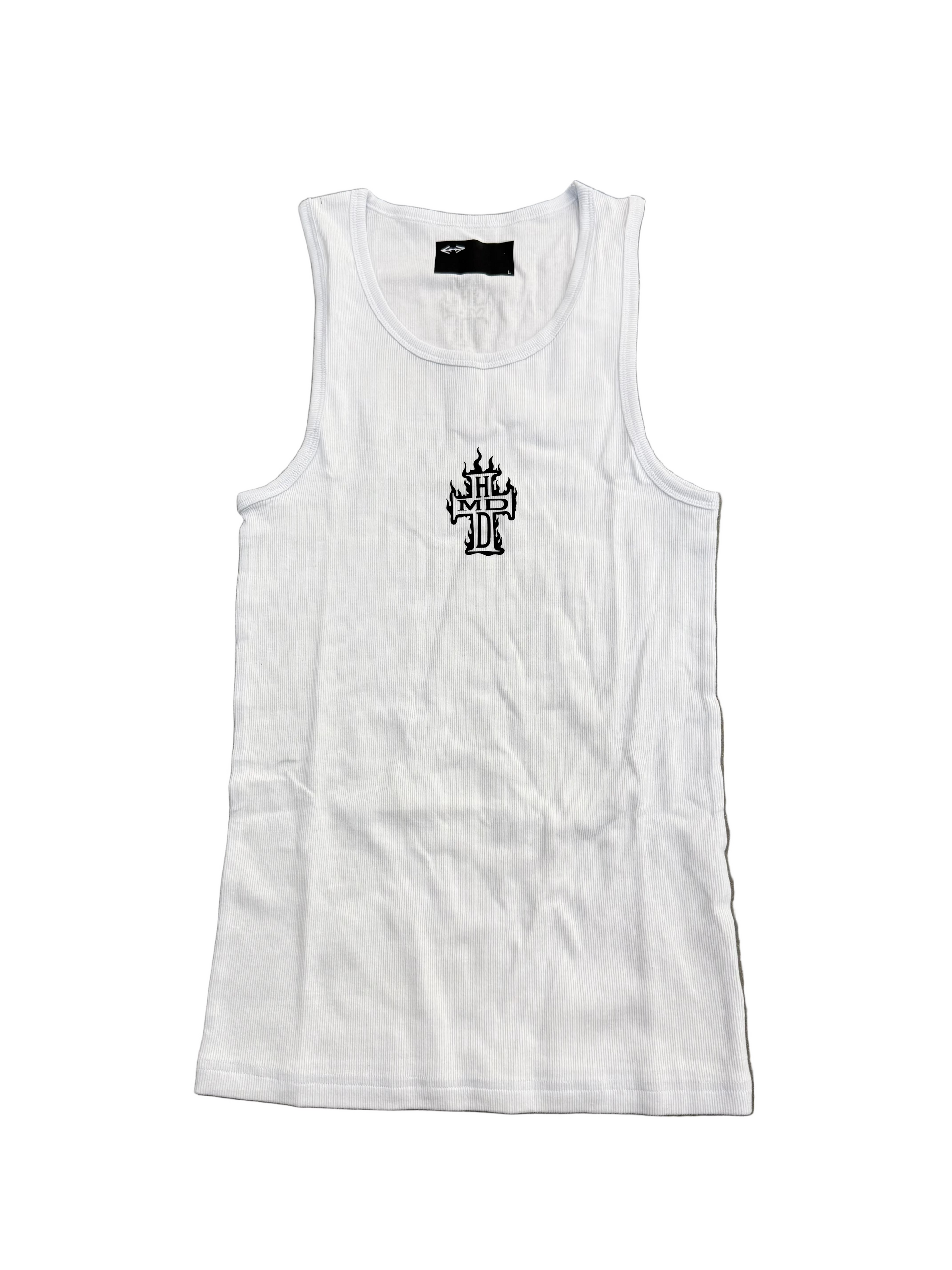 HAPPY MEMORIES DONT DIE HMDD HOLY GHOST WHITE TANK