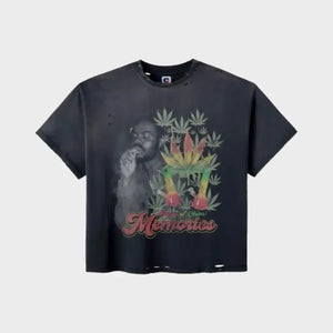 HAPPY MEMORIES DONT DIE HMDD RASTA TEE