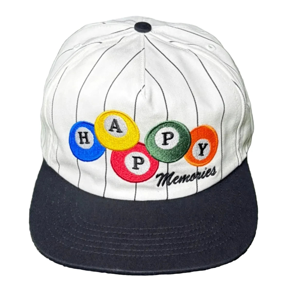 HAPPY MEMORIES DONT DIE HMDD PINSTRIPE HAT