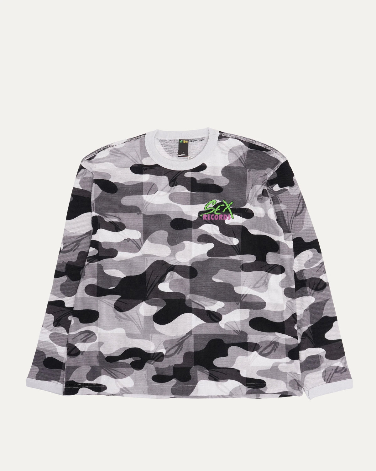 ANTI PROMO MATTY BOY SEX RECORDS SNOW CAMO THERMAL