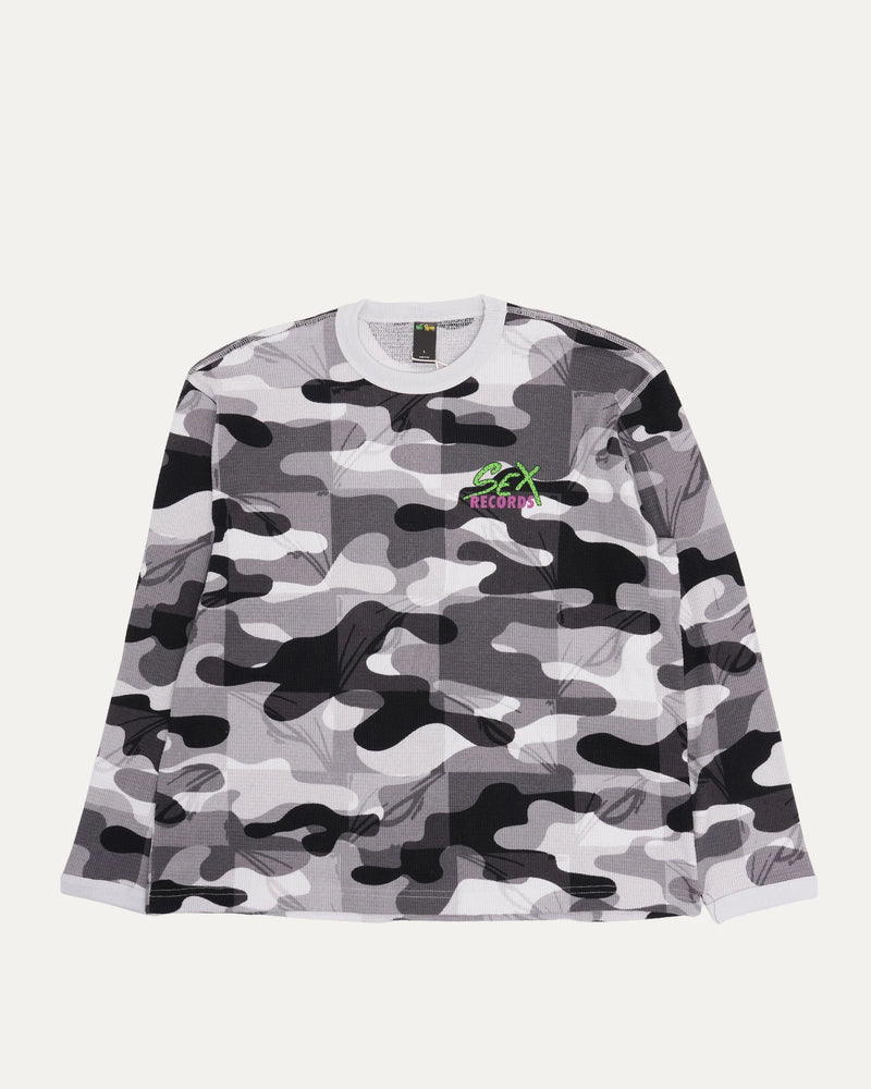 ANTI PROMO MATTY BOY SEX RECORDS SNOW CAMO THERMAL
