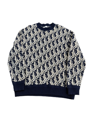 DIOR OBLIQUE JACQUARD SWEATER