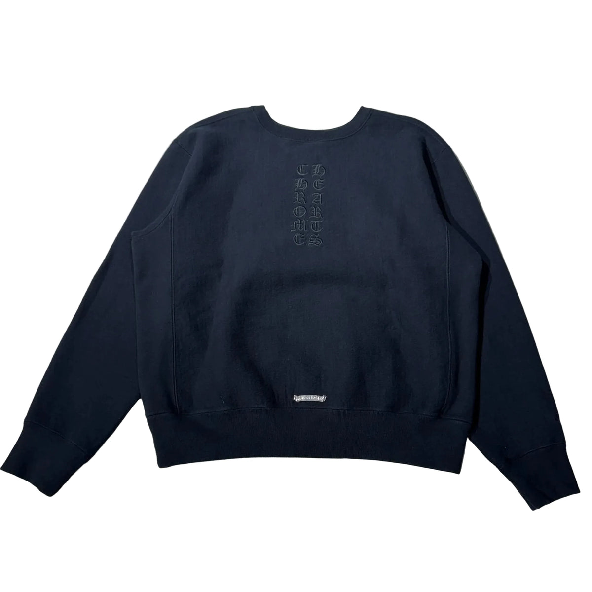 CHROME HEARTS VINE VERTICAL LOGO EMBROIDERY SWEARSHIRT