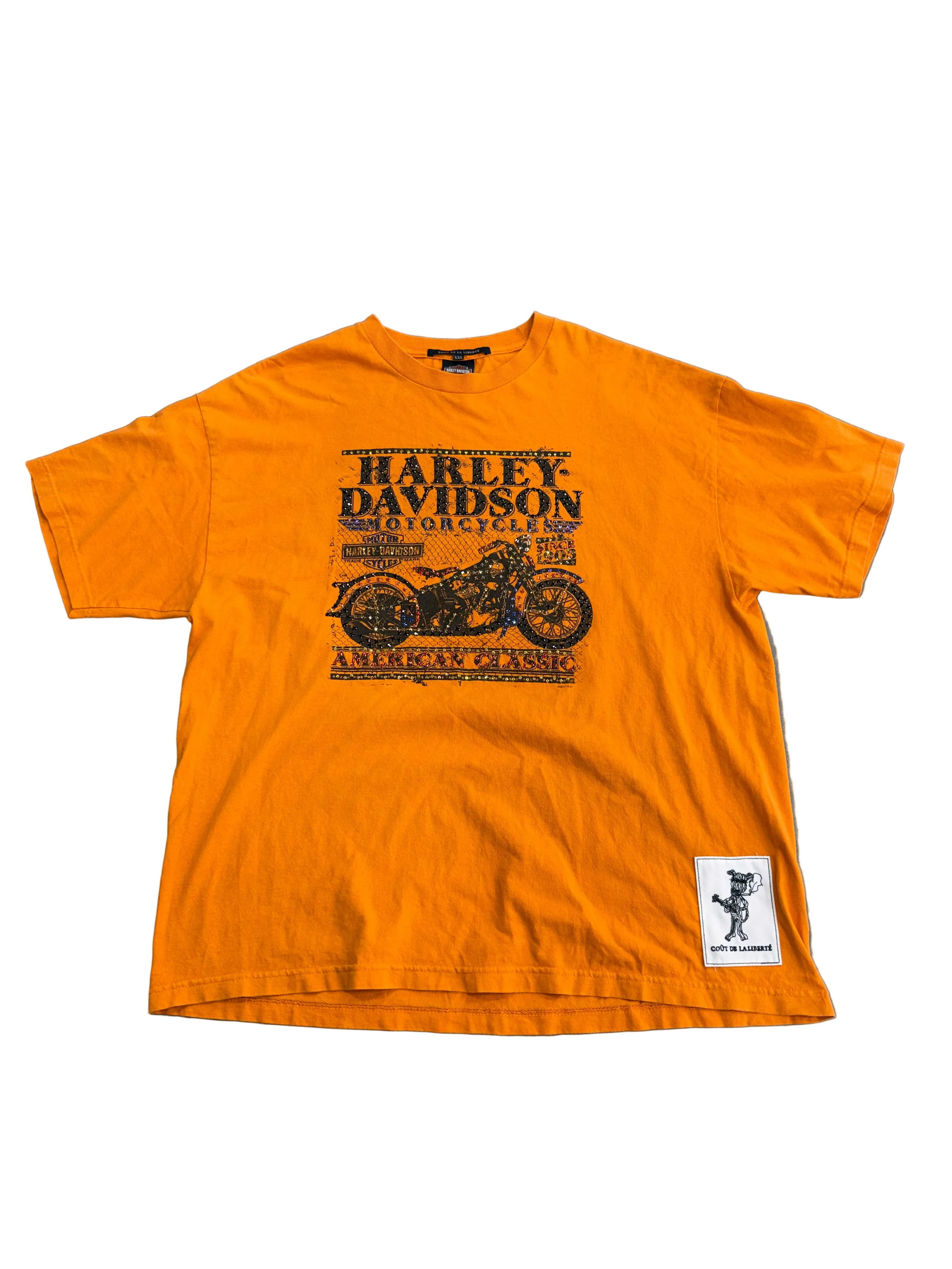 COUT DE LA LIBERTE HARLEY DAVIDSON STUDDED TEE