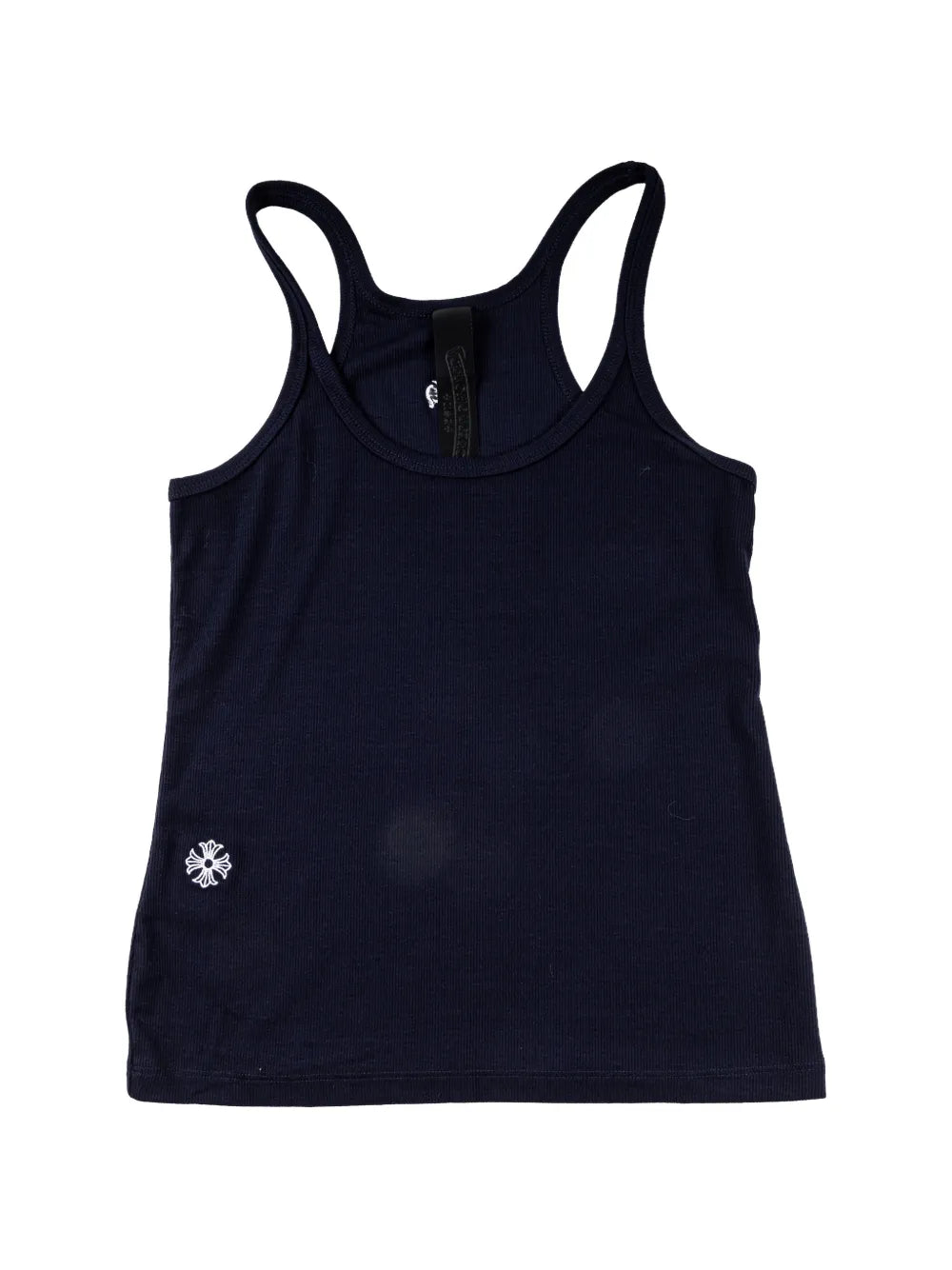 CHROME HEARTS BAD SEED EMBROIDERED RIBBED TANK TOP