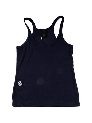 CHROME HEARTS BAD SEED EMBROIDERED RIBBED TANK TOP